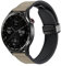 Koelaa 22mm Cinturini Compatibile con Huawei Watch 4/4 Pro/3/Ultimate/Buds/Watch GT 3 46mm, Silicone + Pelle Cinturino Cinturino con Chiusura Magnetica-Grigio