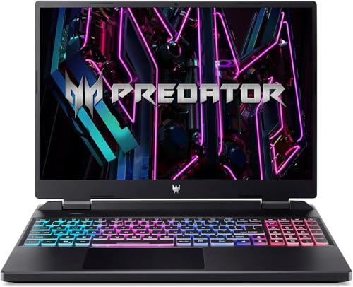 acer Predator Helios Neo 16 Gaming Laptop | 16 1900 x 1200 (WUXGA) IPS 165Hz (100% sRGB) | Intel 24-Core i9-14900HX | 16GB DDR5 1TB SSD | GeForce RTX 4060 8GB | RGB Backlit | Win11 Home