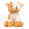 Katyjun Kawaii Soft Kuh Kuscheltier (Braun und Weiß 22 cm)