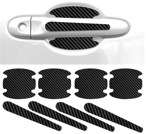 XWIXZ 8 Stück Autotür Griffe Aufkleber, für VW Amarok 2010-2024 Selbtklebend Auto Türgriffe Kratzschutz Aufkleber Auto Türgriff Lackschutzfolie,A
