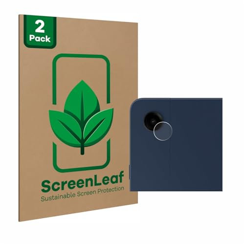 ScreenLeaf (2 Pezzi Pellicola protettiva per Samsung Galaxy Tab A9 Plus 5G (SOLO Fotocamera) [Proteggi Schermo Sostenibili, Clear, Antigraffio]