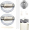 CHIHOLEN 2 tapas Stanley Cup a prueba de fugas, tapas de repuesto para vasos Stan-ley 40 oz,accesorios para Stanley, con 2 pajitas y 1 herramienta de desmontaje auxiliar (2 blanco crema)