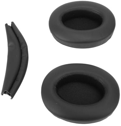 Kopfhörer -Ohrkissen, Kopfhörer -Earpads Elastischer Schallschutz für WH XB910N (Black)