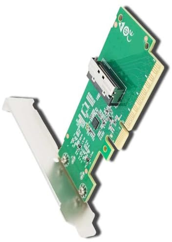 SkyPOOU PCIe 5.0 To MCIOs 8I Adapter 256GB/s Bandwidth NVMe HHDs GPU Compatibility Server Rack Mount NVMe Ssds Expansion Adapters