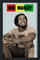 empireposter Bob Marley - Happy - Bedruckter Spiegel mit Kunststoff Rahmen in Holzoptik, Kult-Spiegel - Grösse 20x30 cm