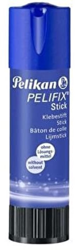 Pelikan Pelifix Stick – Gummi, Schwarz, Blau)