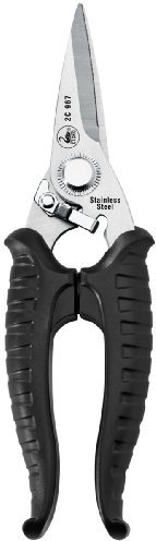 DUE CIGNI SINCE 1896 Due Cigni Forbici Cucina Multiuso, 18 cm, Acciaio Inossidabile, Nero