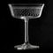 Retro Fizzio 1920 Coupe Glass 26cl - Single - Vintage Etched Crystal Champagne Saucer