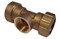 PE Rohr VERBINDER Fittings 32 mm Verschraubung aus Messing DVGW Trinkwasser -Top Qualität- (Messing, MS T-Verschraubung 1 IG)