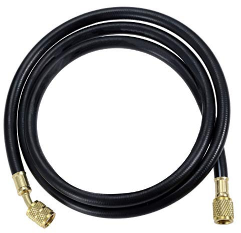 Gohantee R410A AC tubi di ricarica per refrigerante, tubo di ricarica HVAC da 59 con attacco femmina SAE da 1/4, pressione di esercizio 800 PSI per R410A R22 R134A R12 R502