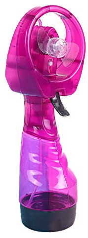 HUI JIN Mini ventilateur brumisateur portable avec humidificateur de refroidissement personnel rechargeable pour la maison, le bureau et les voyages Violet