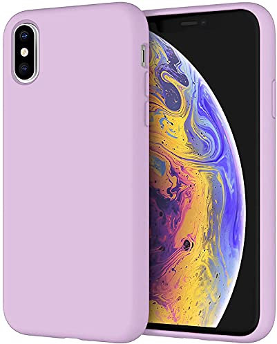 TechDealsUK Silicone Matte TPU Case Cover For Apple iPhone XR (Lilac)