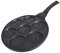 rukauf Padella per pancake con facce Smiley anche per crepes 26 cm antiaderente a induzione