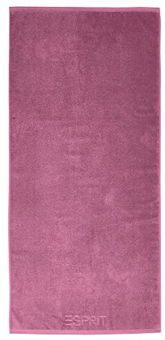 ESPRIT Handtücher Modern Solid BlackBerry - 3505