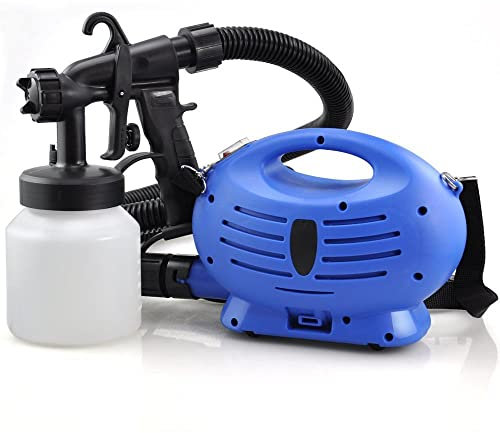 Oypla 650W 800ml Electric Paint Sprayer Zoom Spray Gun Decorating Fence DIY Tool