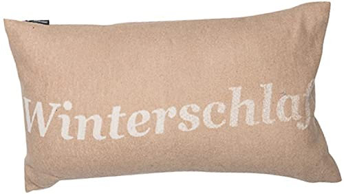 David Fussenegger [W2307] Kissenhülle Winterschlaf nuss