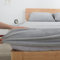 Nayoroom Spannbettlaken Plüsch 120x200cm Grau Flauschig Fleece Winter Spannbetttuch Cashmere Touch Flanell Bettlaken für Boxspringbett Topper Matratze bis 25cm