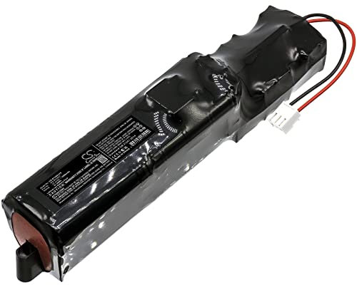 TECHTEK Batería 2500mAh Compatible con [Rowenta] Air Force Extreme, Air Force Extreme Silence, RH889 Broom, RH8895, RH8895W0/2D0, RH8895W0/2D2, RH8895W0/9A0, RH8895W0/9A1, RH8895W0/9A2, RH8895WO / 2