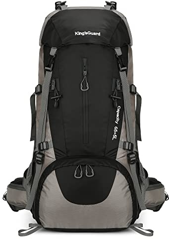 HongXingHai 70L Camping Hiking Backpack with Rain Cover Waterproof Backpacking Backpack for Hiking Treeking Climbing Outdoor