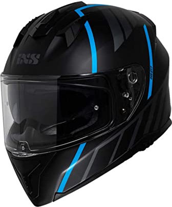 IXS iXS217 2.0 Helm, schwarz matt/blau, S (55/56)