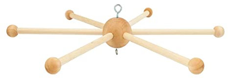 predolo Windspiel Halterung, DIY Windspiel, Hängende Dekoration, Basteln, Windspiel Ornamente, Mobile Halterung Aus Holz für Die Decke des Babyzimmers