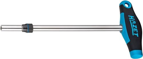 HAZET - Teleskop-Bit-Halter 866BH-14 I zum Halten von Bits/Schraubendrehereinsätzen I universell, rutschfest I Teleskoprohr aus Edelstahl I Abtrieb: Sechskant 6,3 (1/4 Zoll) I Magnetkraft: 1000g