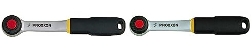 Proxxon 23094 Standartratsche Antrieb 10mm - handlich und kompakt! & 23092 Standardratsche, 1/4 Zoll
