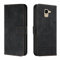 Trugox Handyhülle für Samsung Galaxy J6 2018 / J600 Hülle Klappbar Klapphülle mit Kartenfach Handytasche Handy Schutzhülle Tasche Leder Wallet Flip Case Slim Book Cover - Schwarz