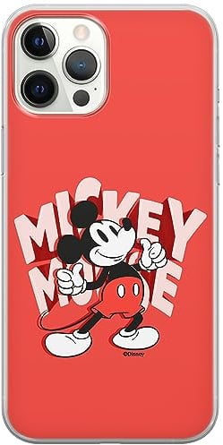 ERT GROUP mobile phone case for Iphone 12 PRO MAX original and officially Licensed Disney pattern Mickey 044 optimally adapted to the shape of the mobile phone, case made of TPU