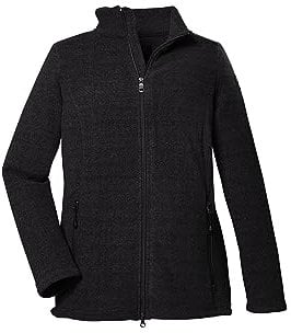 STOY Damen Strickjacke - Große Größen STW 2 WMN KNT JCKT, anthrazit, 50, 39783-000