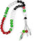 33 Perlen Muslimische Gebetsperlen Anhänger Hängende Palästina -perlen Flagge Armbänder Buddhistische Stretcharmband Rosenkranz Lieferungen