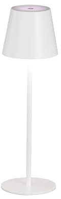 easy! BY FHL | Tischlampe Außenlampe Viletto | Akkulampe | USB | Höhenverstellbar | Ladezeit 3,5h, Leuchtdauer ca. 32h | Stufenlos Dimmbar | 1x LED 2 Watt, 3000 Kelvin, 190 Lumen