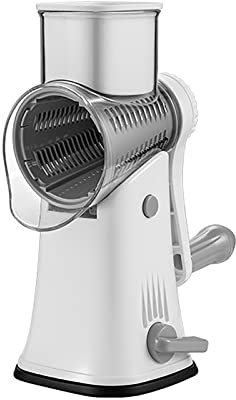 Tritatutto portatile per verdure a corda - Tritatutto per patate, cipolle, aglio con contenitore, grattugia per affettare verdure, mini tritatutto per formaggio, robot da cucina piccolo, tritatutto