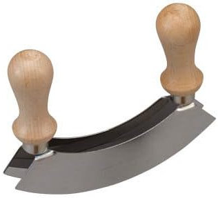 SeleXions Doppelklingen Wiegemesser mit Holzgriffen
