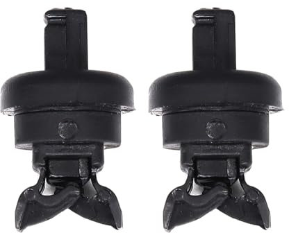 NEGRO 2x Hutablage-Clips passend for Renault, Clio Megane Scenic Laguna Modus MK1 MK2 MK3 String Cord Kleiderbügel Halterung Pegs Pins 7705099001 Feste Clips für den Riemen der hinteren Hutablage