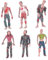BESPORTBLE 1Satz Bewegliche Kunststoff Zombie Figuren Mini Walking Dead Für Sammler Und Realistische Layout Figuren Für Halloween Deko Und Action Figurensammlung