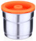Capsule di caffè in acciaio inox ricaricabili per caffè espresso, compatibili con macchine da caffè Illy
