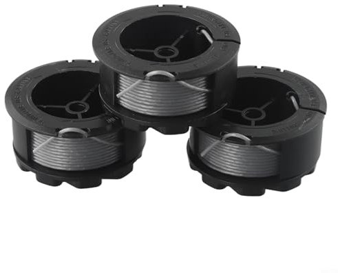 RichVibe Grass Trimmer Spool Replacement for Bosch F016800570 Nylon Line 6.1m/20ft for GrassCut Lawn Part String Trimmer Refill(3pcs)