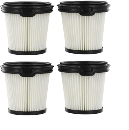 Jonikuper Staubsaugerfilter, effiziente Filtration, Staubschutz, waschbar und wiederverwendbar, für kabellosen Staubsauger (4 Stück)