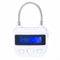 Cerradura de temporizador de metal, cerradura electrónica antiadicción, candado electrónico de tiempo, candado de tiempo recargable por USB, temporizador de tiempo máximo de 99 horas (blanco)