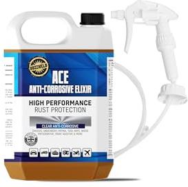 Buzzweld ACE Anti-Corrosive Underbody Coating, 2.5L Spraying Kit, Clear, Waterproof, Plant Based, Rust Protection