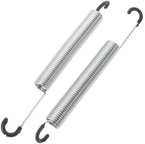 GALPADA Stahl Zugfedern 2 Stück 7 Zoll für Relaxsessel Fußstütze Ersatzteile mit Manuellem Mechanismus für Gartenmöbel und Sofa Sitzverstellung