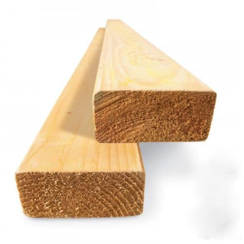 CLS Timber 4 x 2 (38mm x 89mm) 0.6m Length -10 Pack (6 Metres Total) - Planed & Kiln-Dried C16 Graded Softwood - Ideal for Stud Walls, Timber Framing & Partition Construction (1)