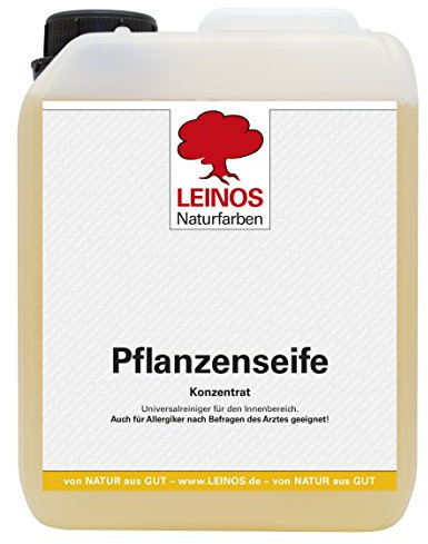 Leinos-Pflanzenseife 930 2,5 Liter Naturseife – Rückfettender Universalreiniger aus Pflanzenölen für geölte, gewachste & lackierte Flächen – natürlich, ergiebig & biologisch abbaubar