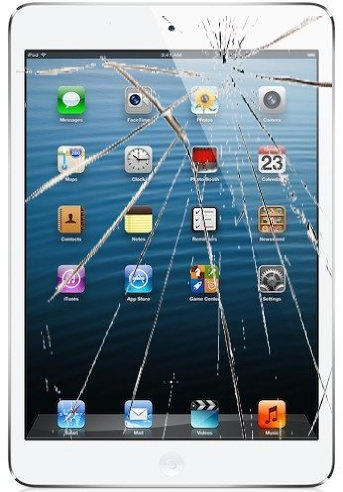 Sostituzione riparazione schermo vetro digitizer touch screen per iPad mini bia