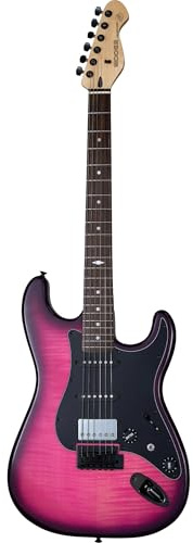 Mooer MSC31 Pro Guitar - Purple Burst
