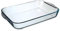 Casserole rectangulaire en verre PASABAHCE 40X27X6 marmite