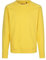 Spirit of Isis Neutral Sweatshirt, 100% Bio-Baumwolle. Fairtrade, Oeko-Tex und Ecolabel Zertifiziert, Textilfarbe: gelb, Gr.: XL