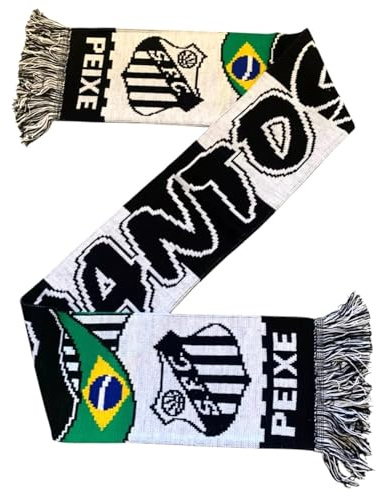 FC Santos Fan Schal - Fußball Jaquard Schal