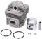 KSTE Zylinder für Motorsense, Kolben, 44 mm, Kolben-Set, Ring für TL52 BG52 Motorsense